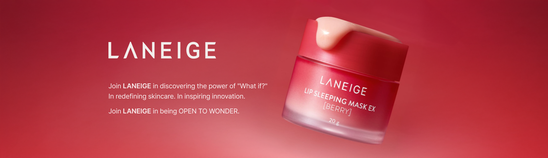 LANEIGE banner