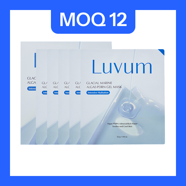 [low moq] Glacial Marine Algae-PDRN Gel Mask 5pc/B (33g/5sheets)