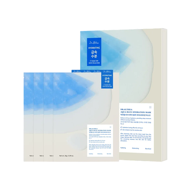 Aqua Blue Hydration Mask (28g*4EA)