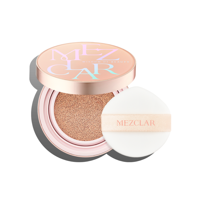MEZCLAR Skin Care Air Fit Cover Cushion (Peach) No.21 (10g)