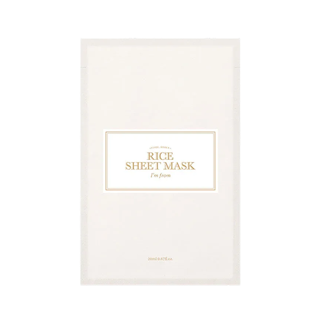 Rice Sheet Mask (5ea)(K) (20ml)
