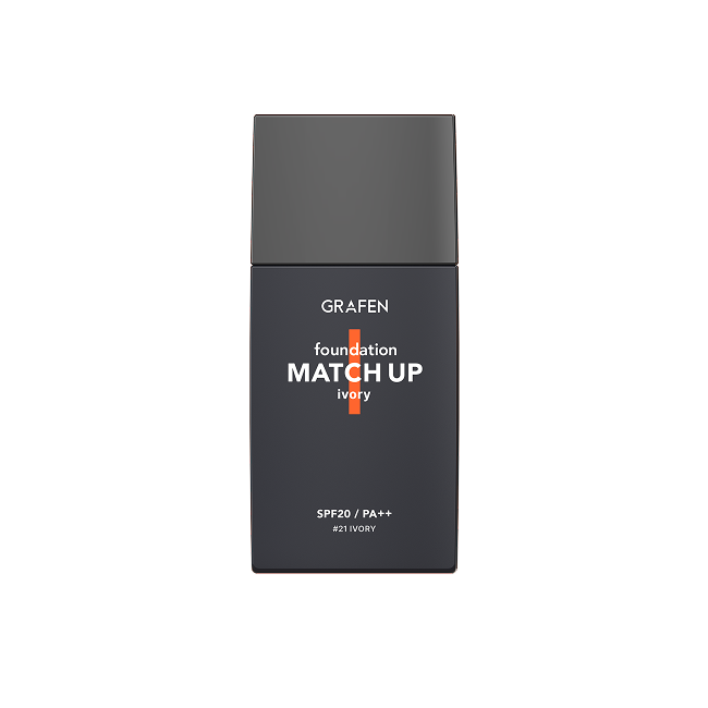 GRAFEN MATCH UP FOUNDATION IVORY NO.21 (40ml)
