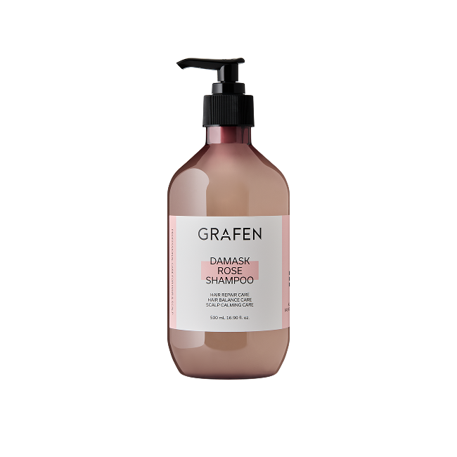 GRAFEN PERFUME HAIR SHAMPOO DAMASK ROSE (500ml)