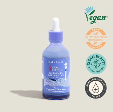 Retinol 0.1% Bakuchiol Cica Serum (80ml)