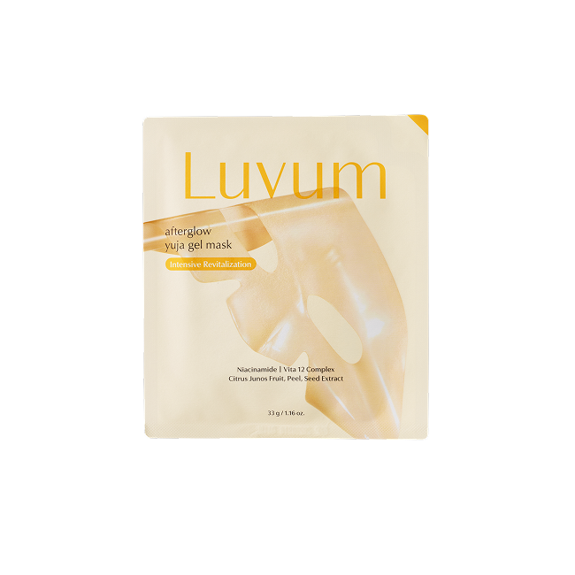Afterglow Yuja Gel Mask 5pc/Box (33g/5sheets)