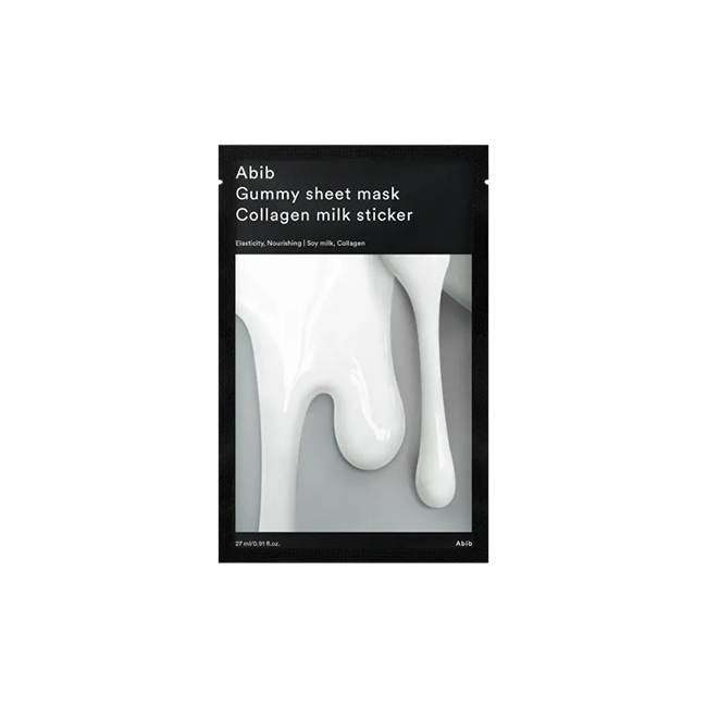 Ggumddakji Sheet Mask Collagen Milk Sticker (27ml)