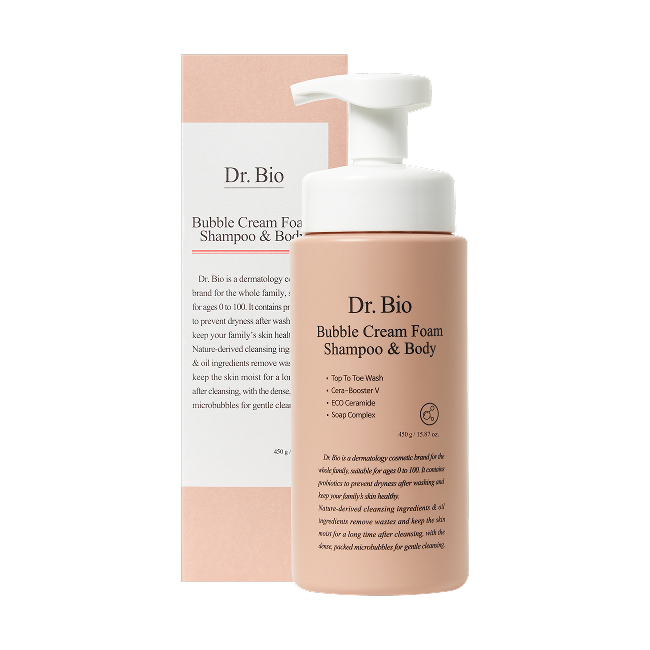 Bubble Cream Foam Shampoo & Body 450g (450g)