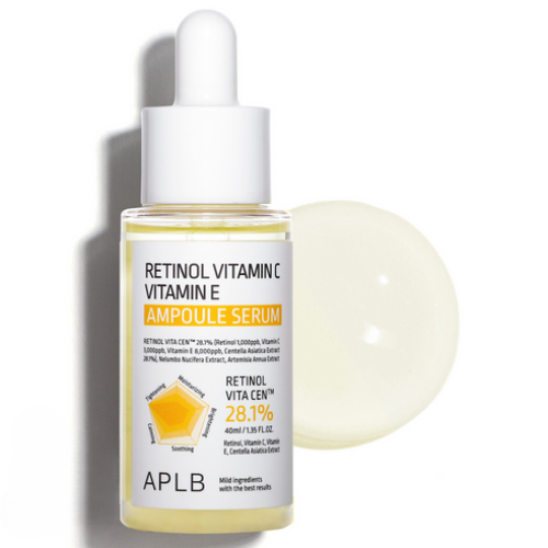 Retinol Vitamin C Vitamin E Ampoule Serum (40ml)