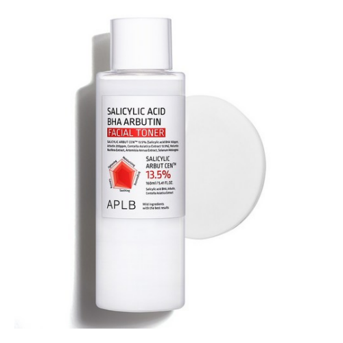 Salicylic Acid BHA Arbutin Facial Toner (160ml)