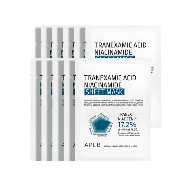 Tranexamic Acid Niacinamide Sheet Mask 10 (25ml x 10)