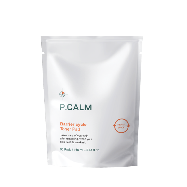 P.CALM Barrier Cycle Toner Pad Refill Pack (160ml)