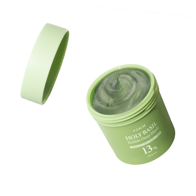 P.CALM Holy Basil Bubble Deep Mask (90g)