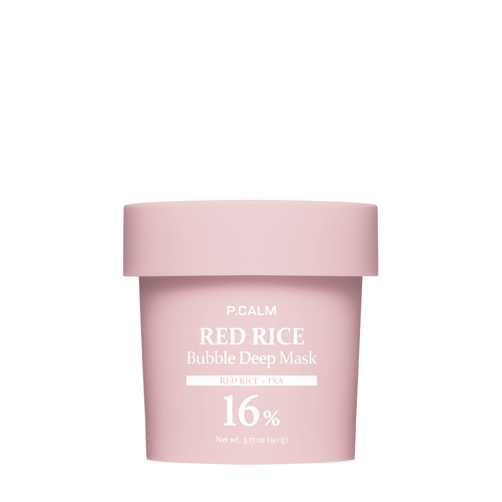 P.CALM Red Rice Bubble Deep Mask (90g)